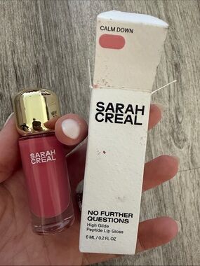 Calm Down High Glide Peptide Lip Gloss - Pink $40 retail
